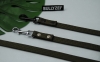 Leine Nylon 20mm / 1,5m Oliv mit Schlaufe